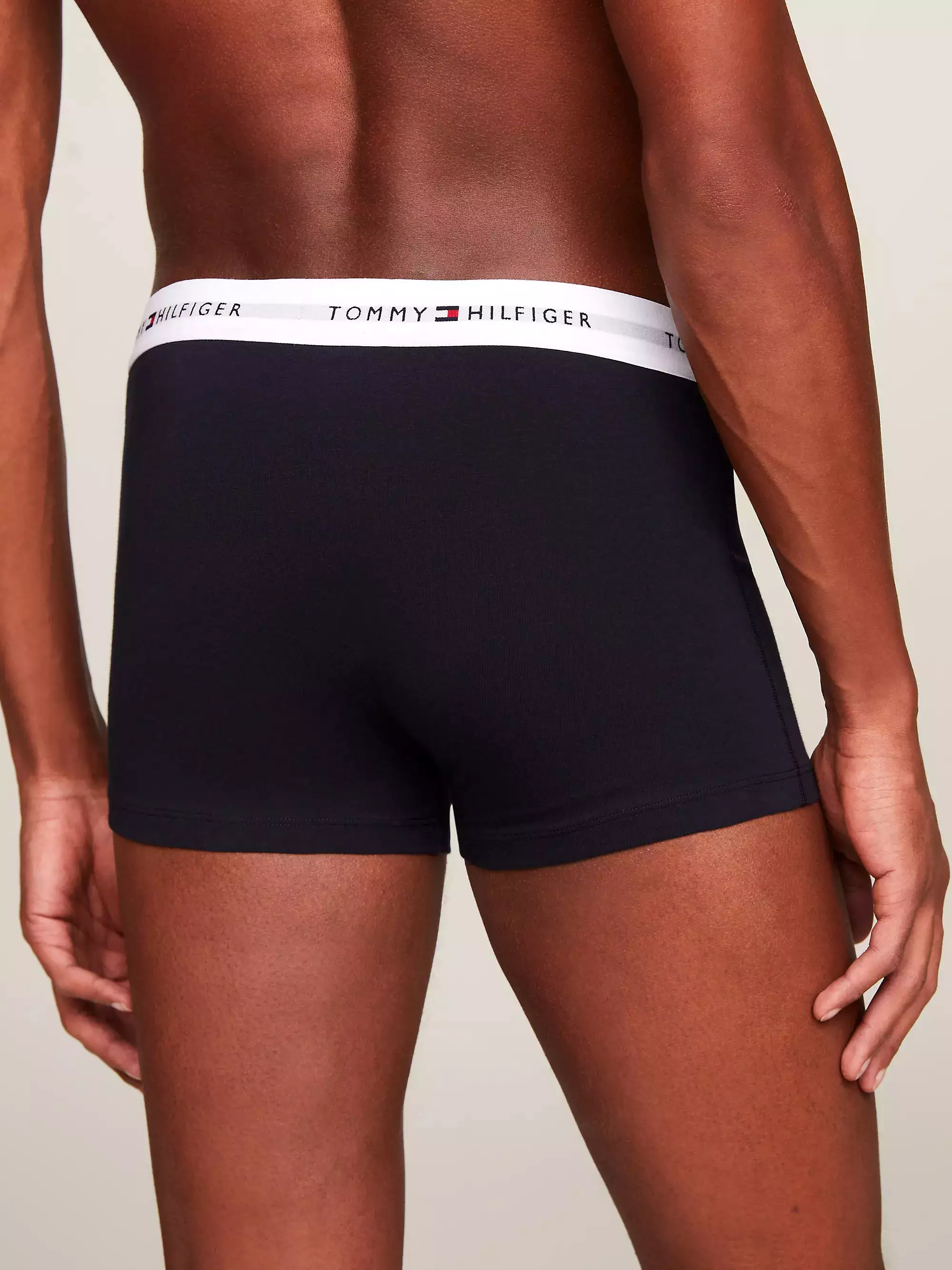 Tommy Hilfiger Mens 'Essential' Print Boxer Trunks