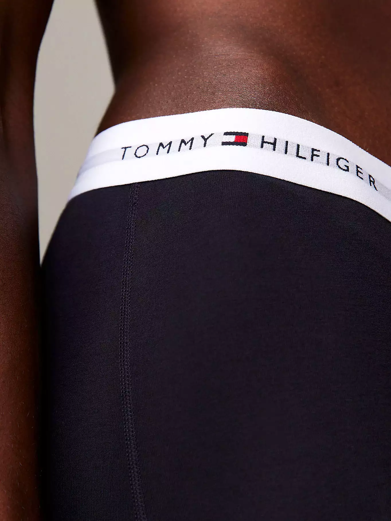 Tommy Hilfiger Mens 'Essential' Repeat Logo Boxer Trunks (3-Pack)