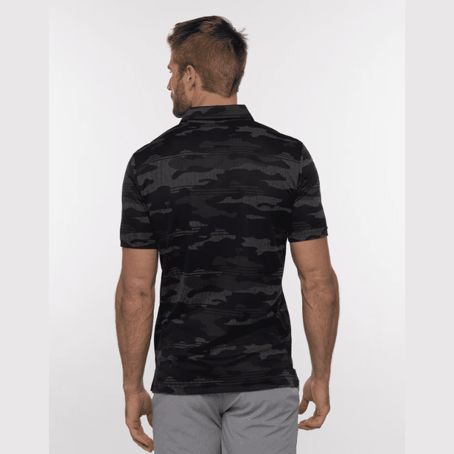 Travis Mathew Beachside Stealth Polo - Black