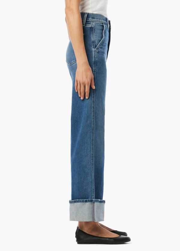 Trixie High Rise Cuffed Trouser Jeans