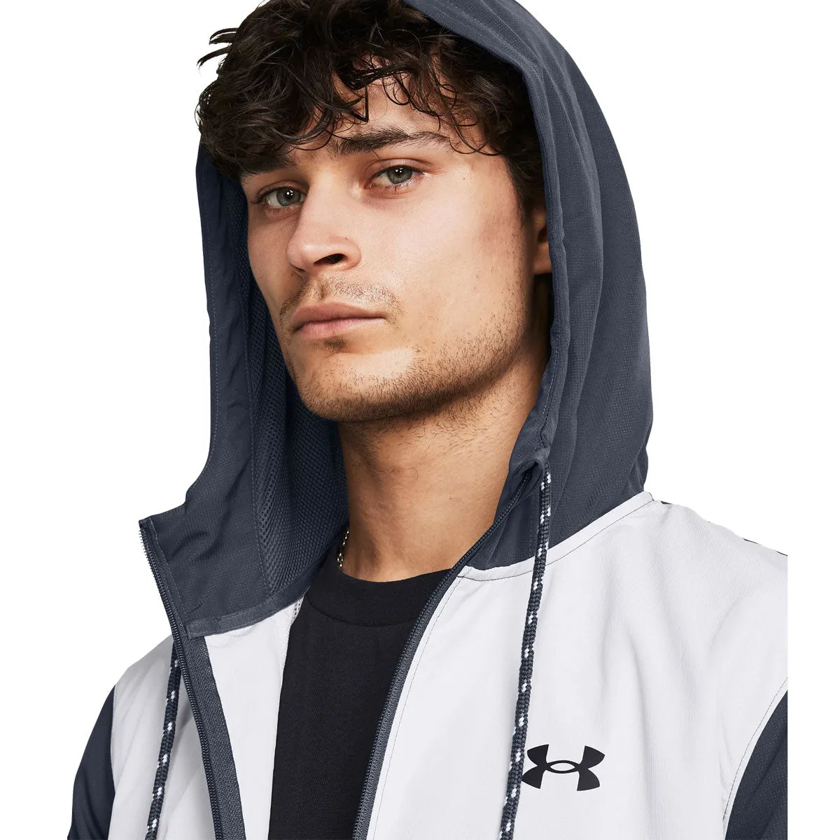 Under Armour Legacy Windbreaker - Mens - Downpour Grey/Starlight/Black