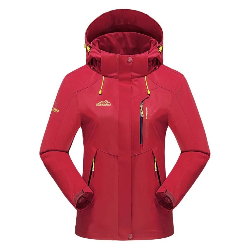 Veste de randonnée imperméable & coupe 3D tridimensionnelle pour femme 770g LNGXO - Ksk Sport