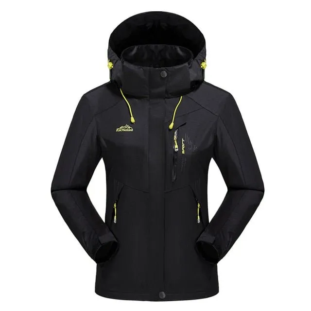 Veste de randonnée imperméable & coupe 3D tridimensionnelle pour femme 770g LNGXO - Ksk Sport